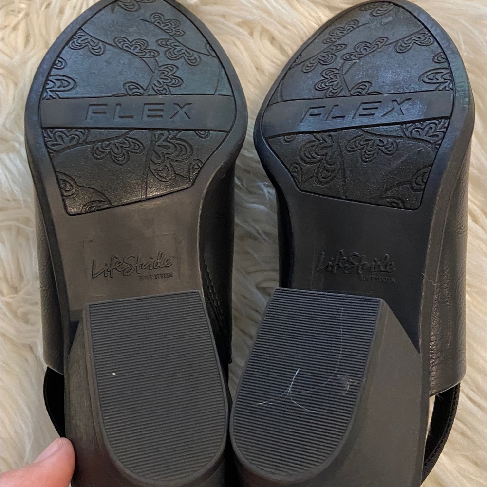 Life Stride Black Slingback Mules size 9.5 BNWOT color black see photos - Picture 6 of 12